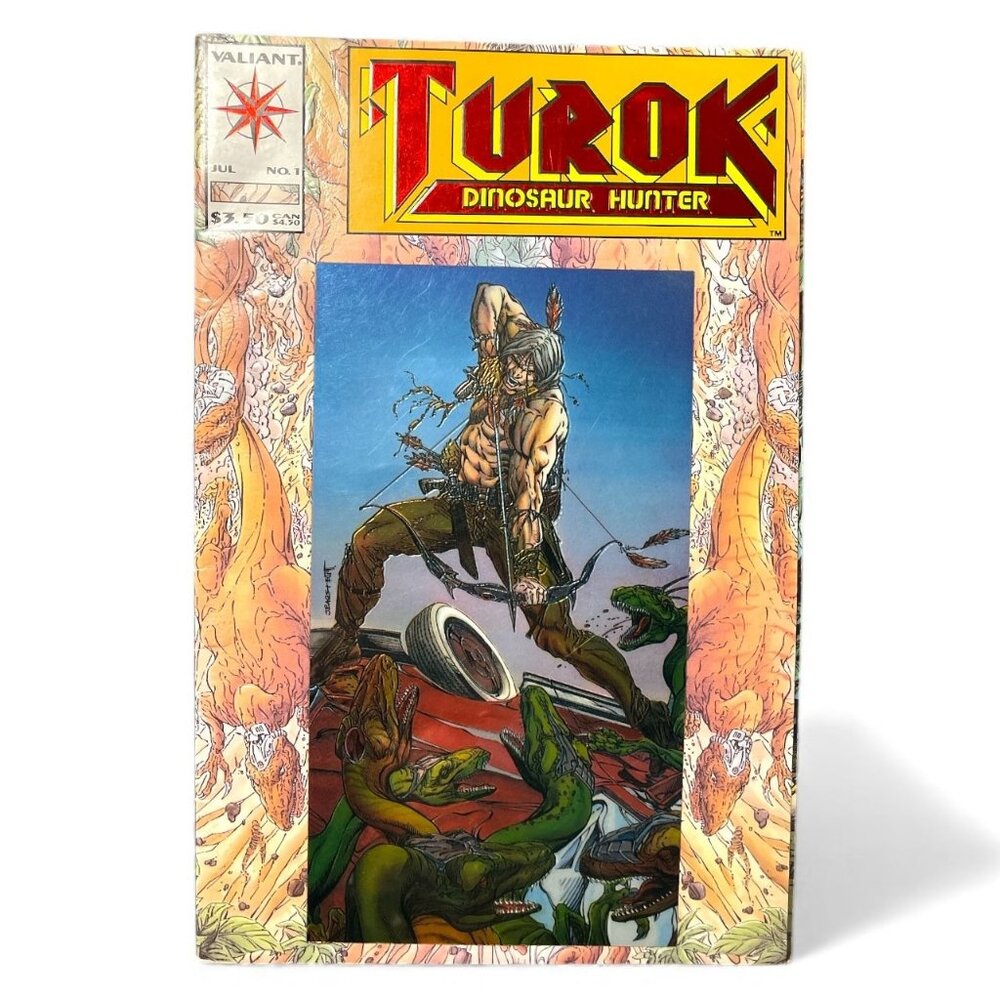 Turok: Dinosaur Hunter #1 (1993) – Valiant Comics – Key Issue – Near Mint – Orig